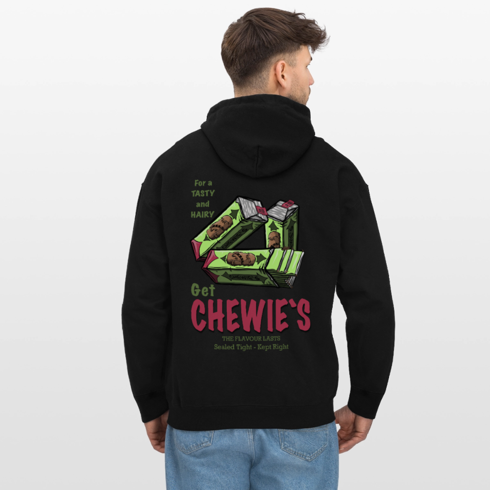 Chewie’s Hairy Gum – Funny Sci-Fi Parody Design - black