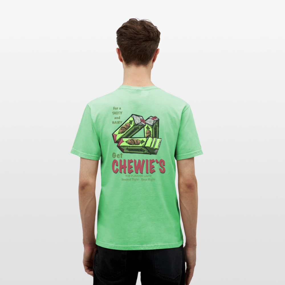Chewie’s Hairy Gum – Funny Sci-Fi Parody Design - mint green