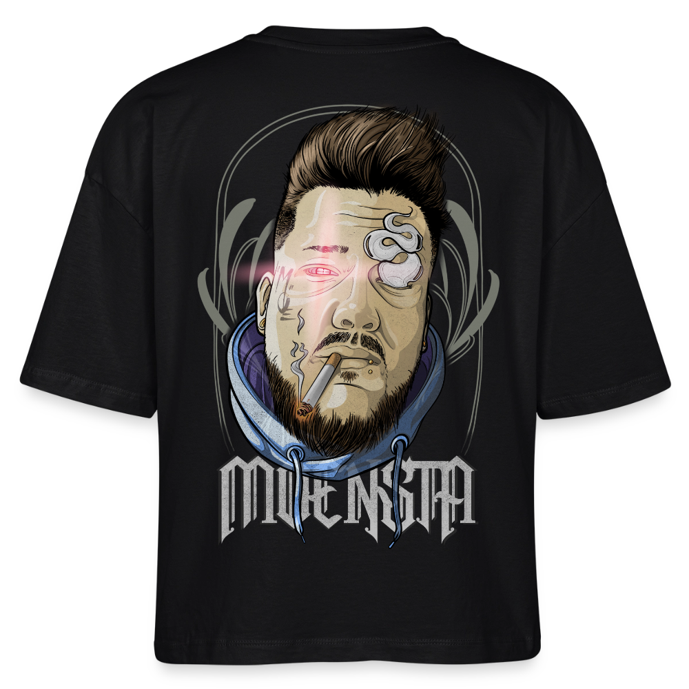 Tattoo Artist Portrait – Urban Comic Style - black