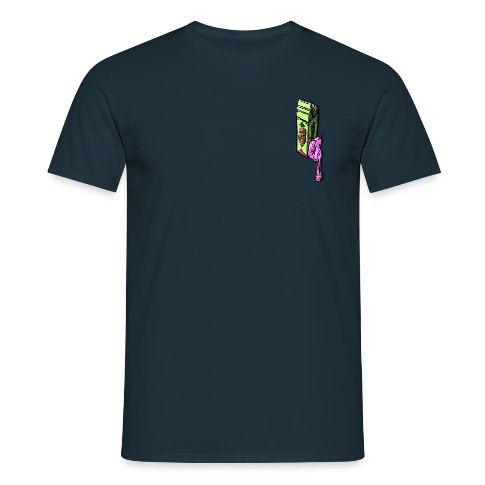 Chewie’s Hairy Gum – Funny Sci-Fi Parody Design - navy